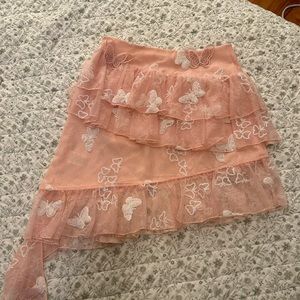 GORGEOUS For Love and Lemons Pink Skirt